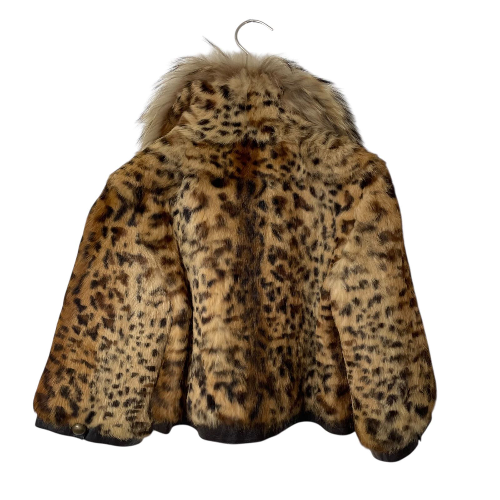 DD125【美品】Le COUTURIERE POESIA ポエシア リアルファーコート