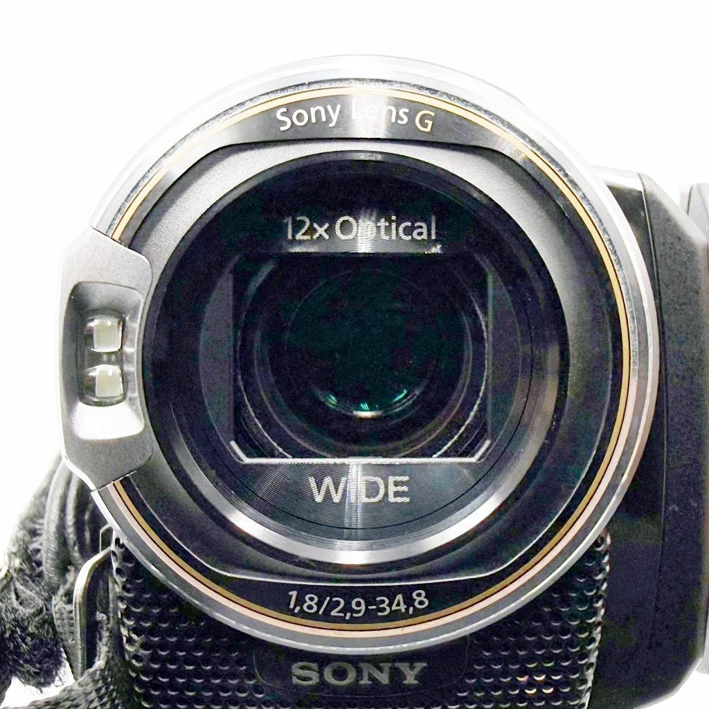 ソニー SONY HANDYCAM HDR-PJ590V ビデオカメラレコーダー 中古 - メルカリ