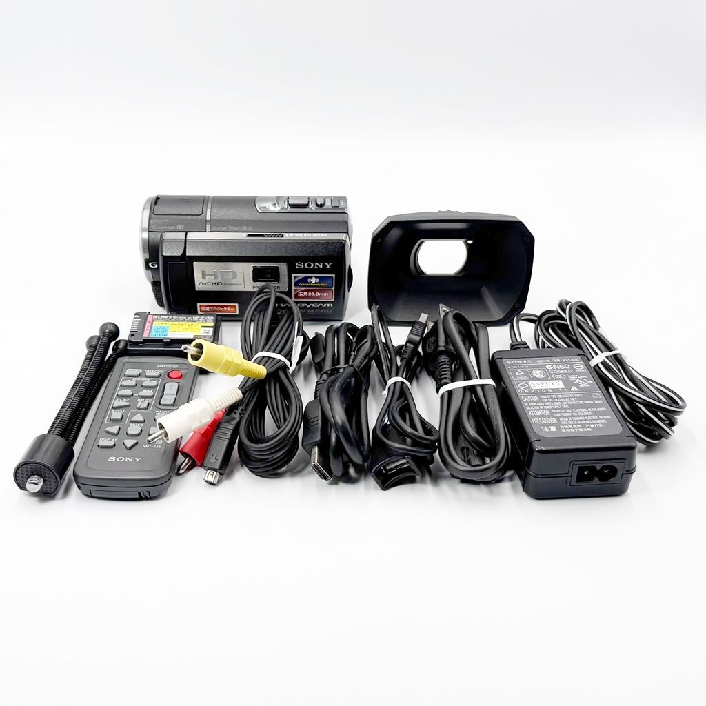 ソニー SONY HANDYCAM HDR-PJ590V ビデオカメラレコーダー 中古 - メルカリ