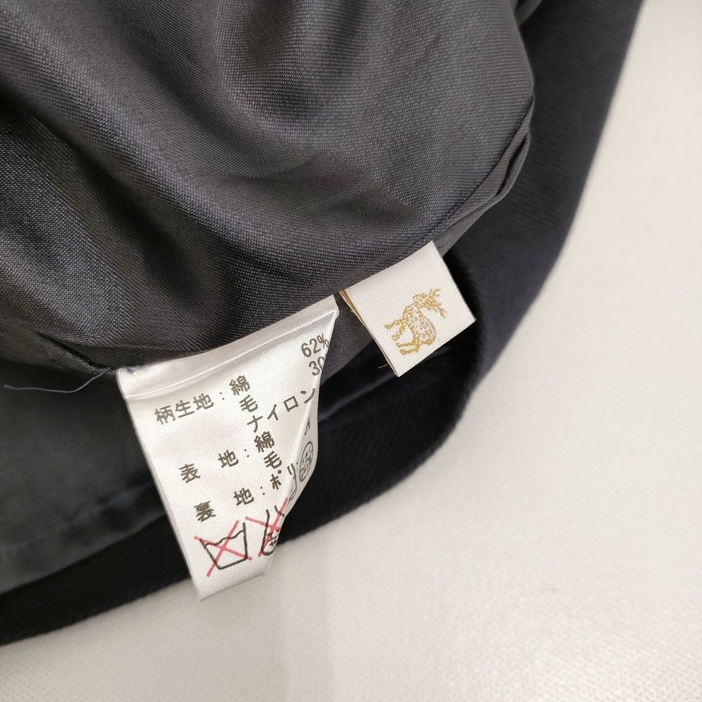 中川政七商店 遊 セミフォーマル ウール混 ワンピース ネイビー  