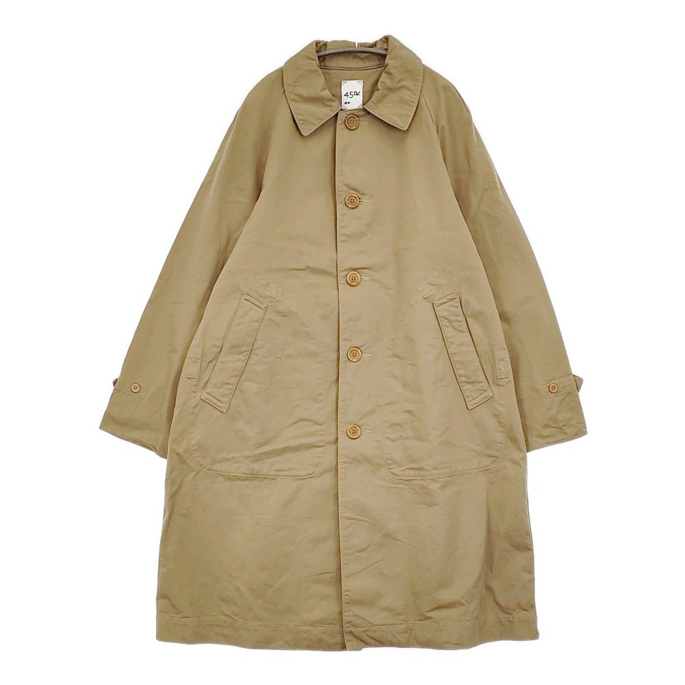 45R おこめチノ　レディースLサイズ 45R/45rpm おこめチノの908コート 定価57200円 サイズ2 ステンカラー