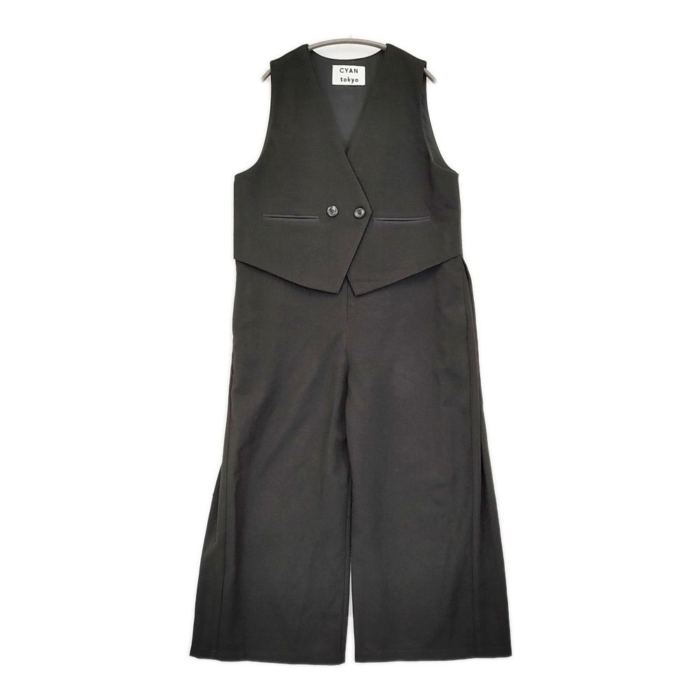 CYAN tokyo シアントーキョー サイドタックベストコンビサロペ Liren