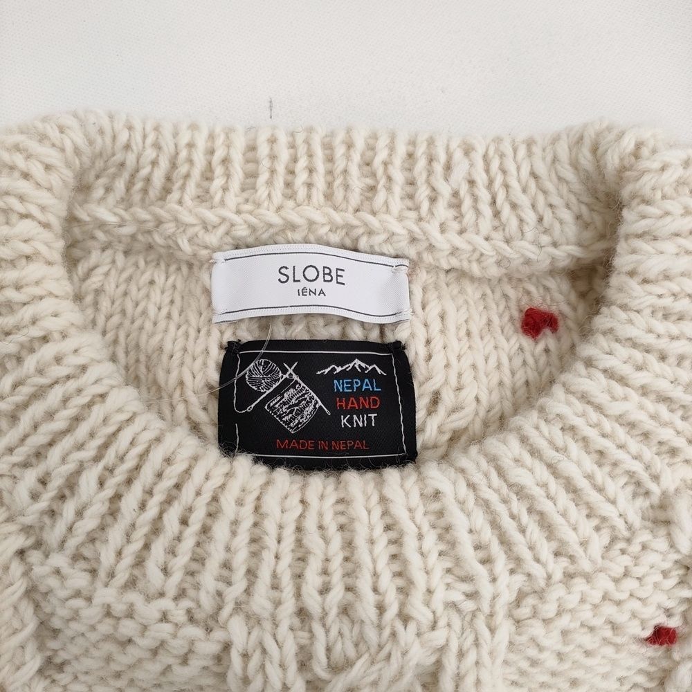 SLOBE IENA embroideryハンドニット embroideryハンドニット（ニット／セーター）｜SLOBE IENA（スローブ