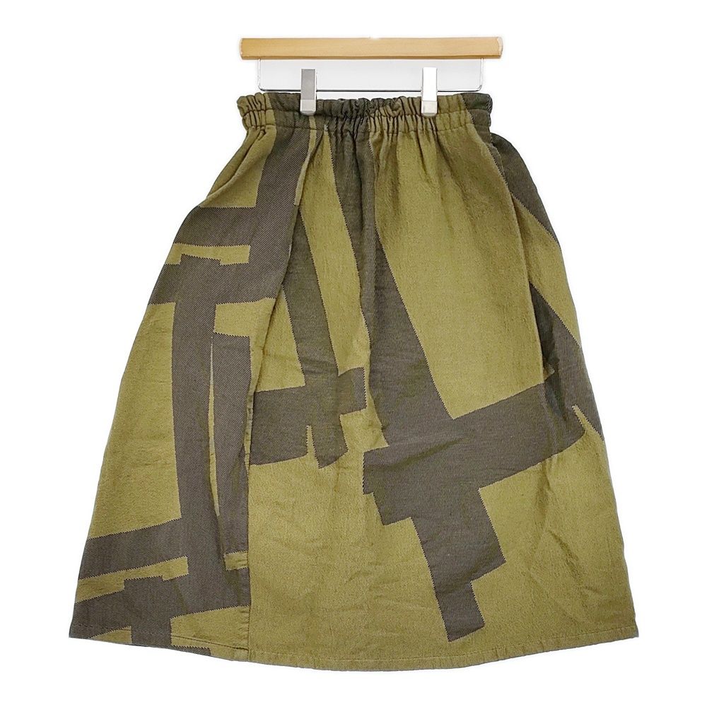 タマキニイメ　pnwan skirt (ポワンスカート)ウール　赤　オレンジ tamaki niime ヲリヲリ powan skirt SHORT ポワンスカート 定価24200円