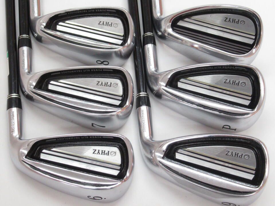 ブリヂストン PHYZ 2014 PZ-504I SRフレックス アイアンセット 中古