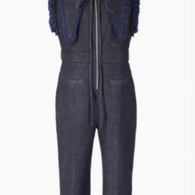 新品！bibiy. MATHILDA DENIM ROMPERS デニム　オールインワン　インディゴ