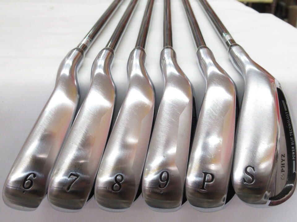 ブリヂストン PHYZ 2014 PZ-504I SRフレックス アイアンセット 中古