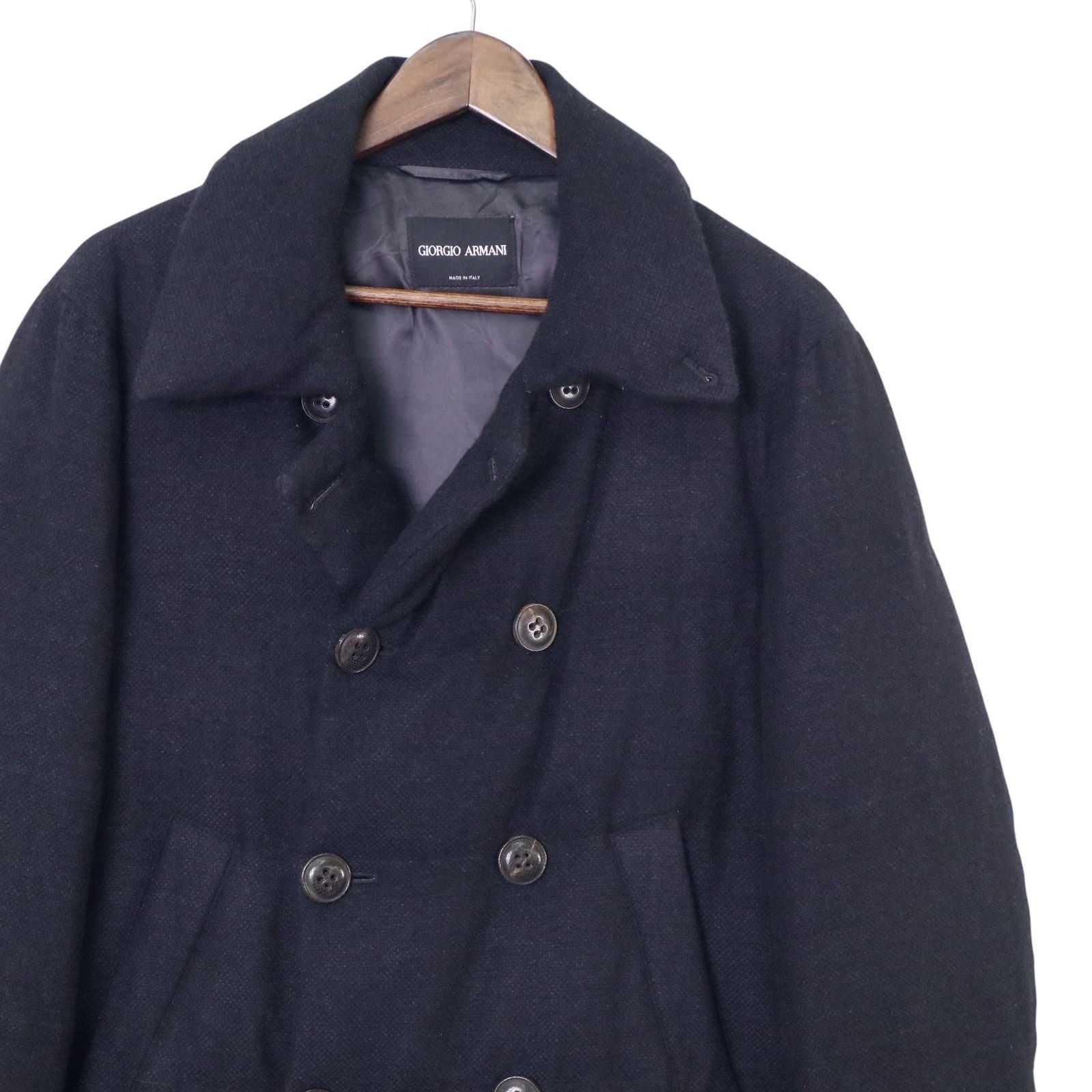 GIORGIO ARMANI ジョルジオアルマーニ カシミヤ入り ダウンダブル 