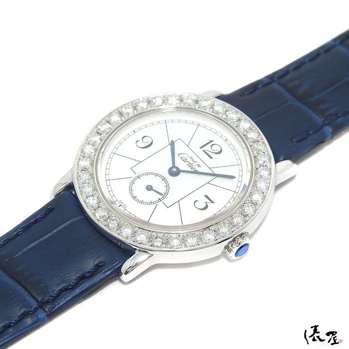 ダイヤベゼル】カルティエ マスト2 ロンド 極美品 アラビア