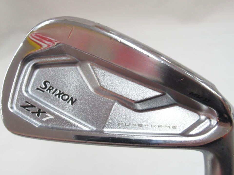 ダンロップ SRIXON ZX7 Mk2 SteelFiber i95cw Sフレックス アイアン