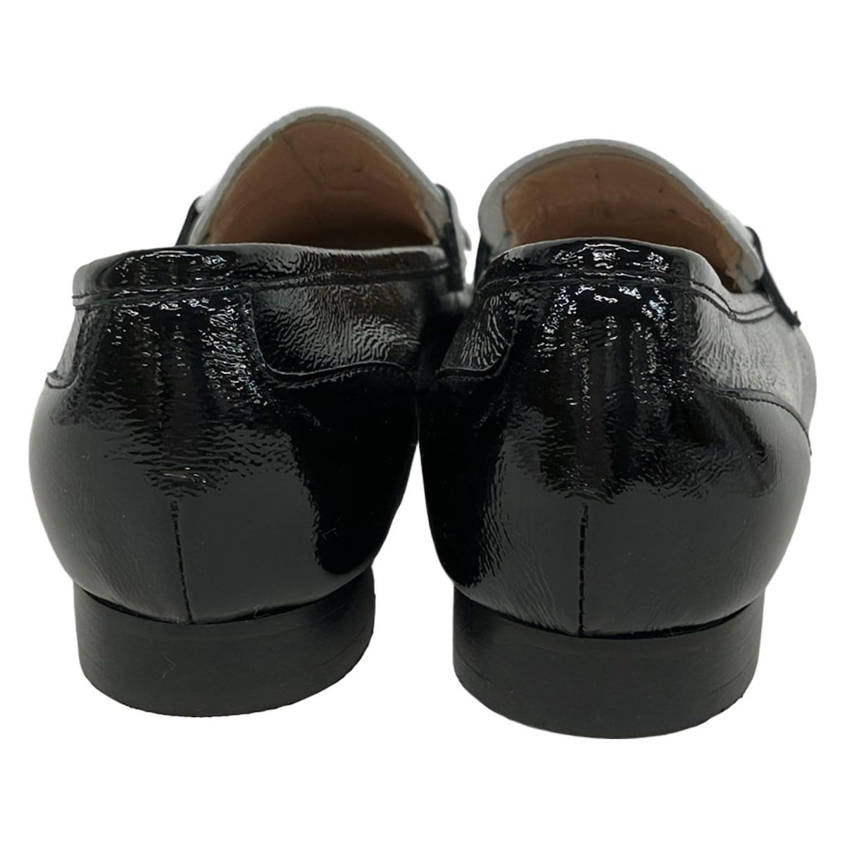 LUCA GROSSI(ルカグロッシ) ローファー 37 1/2 レディース - 黒×ライト