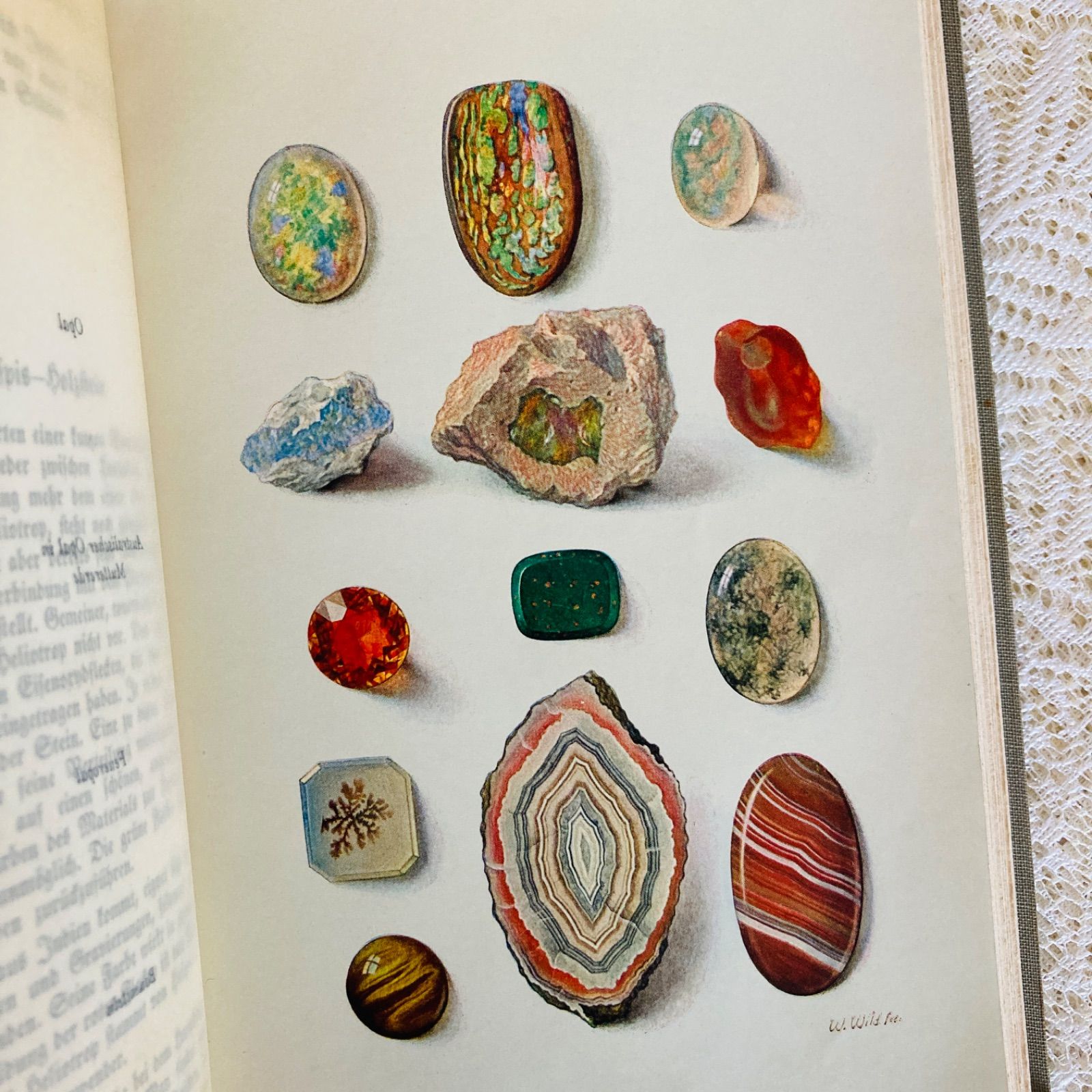 宝石学の本 ドイツ語古書 宝石・鉱物図鑑 洋書・古書 - メルカリ