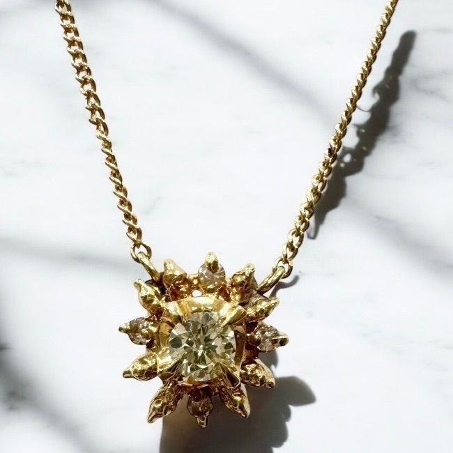 【メルカリ市タイムセール】POLA K18 天然ダイヤモンドネックレス K18 天然ダイヤモンド 0.30ct ネックレス - メルカリ