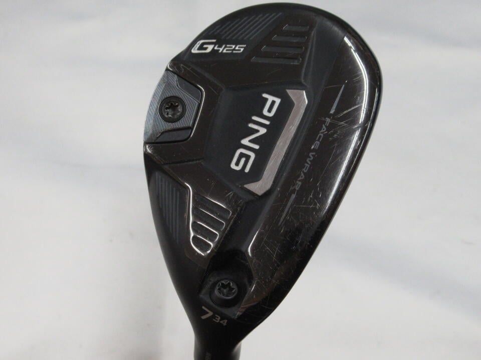 ピン G425 34度 ﾂｱｰAD DI HYBRID 85 Rフレックス ユーティリティ 中古