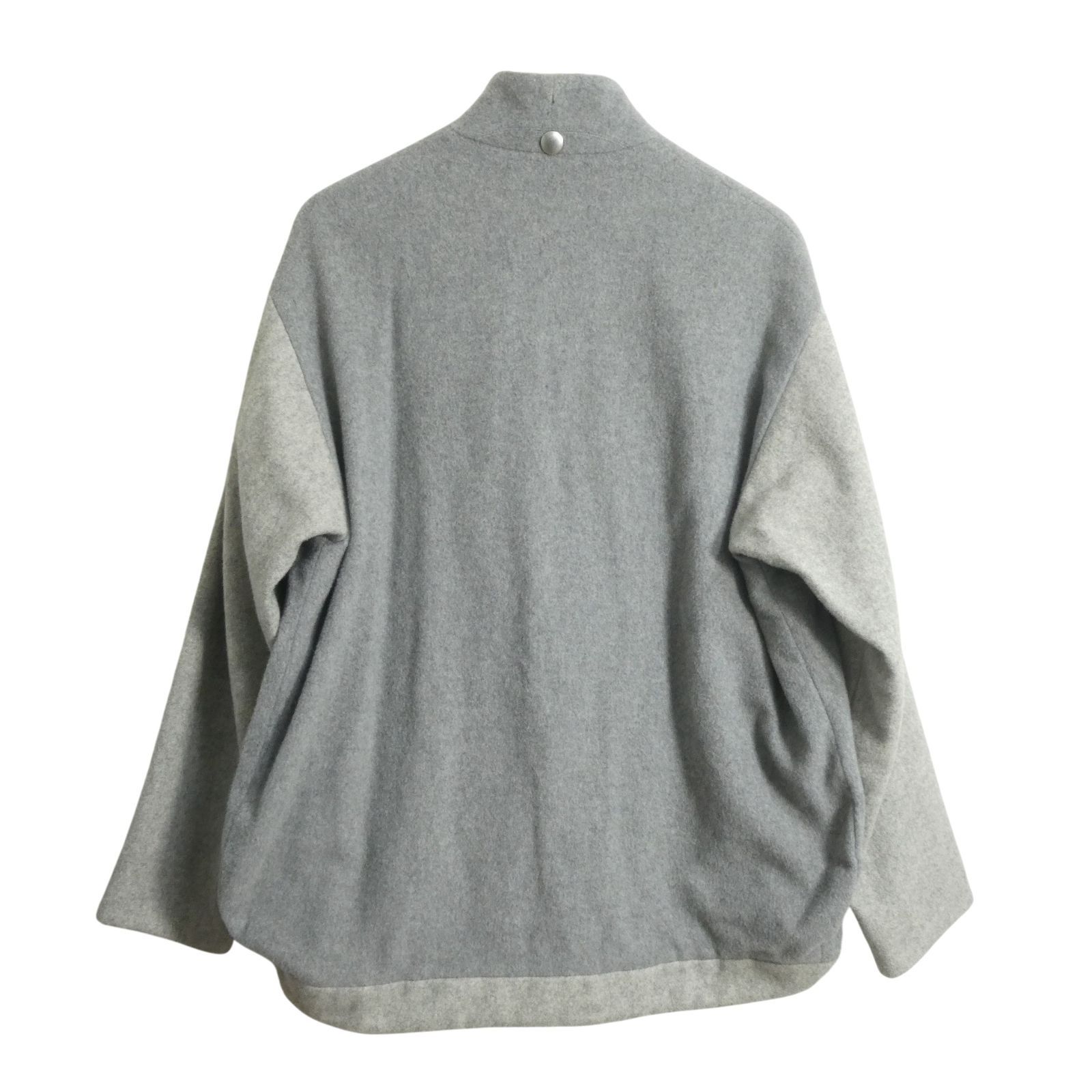 THE SAKAKI ザ サカキ ウール×ナイロン×カシミヤ スタジアムジャンパー