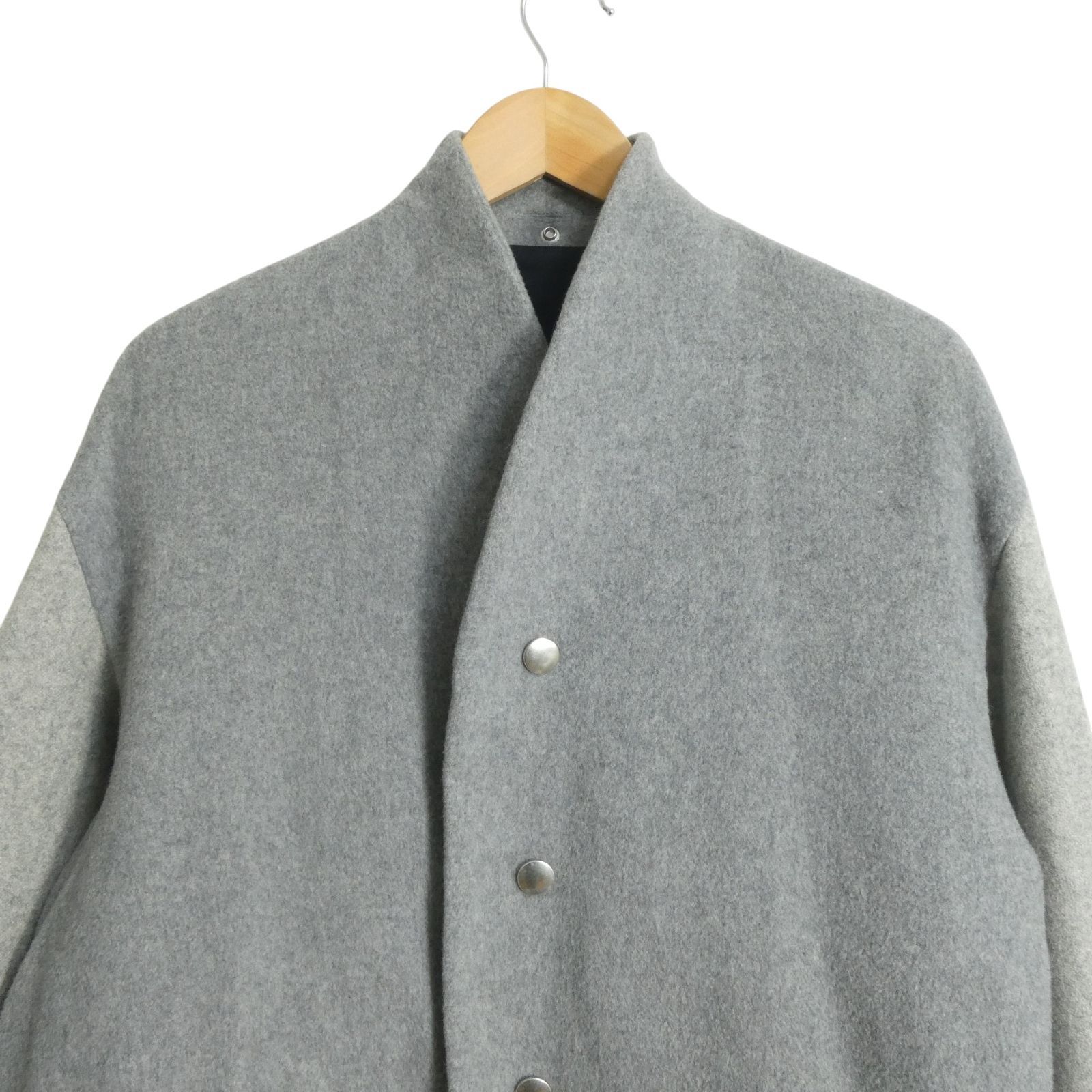 THE SAKAKI ザ サカキ ウール×ナイロン×カシミヤ スタジアムジャンパー