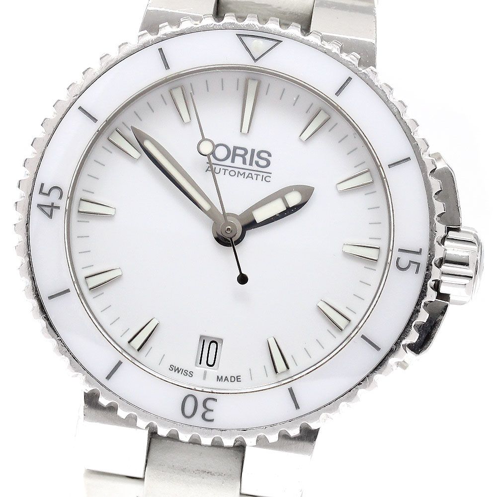 オリス ORIS 7652 アクイス デイト 自動巻き ボーイズ _914921 - メルカリ