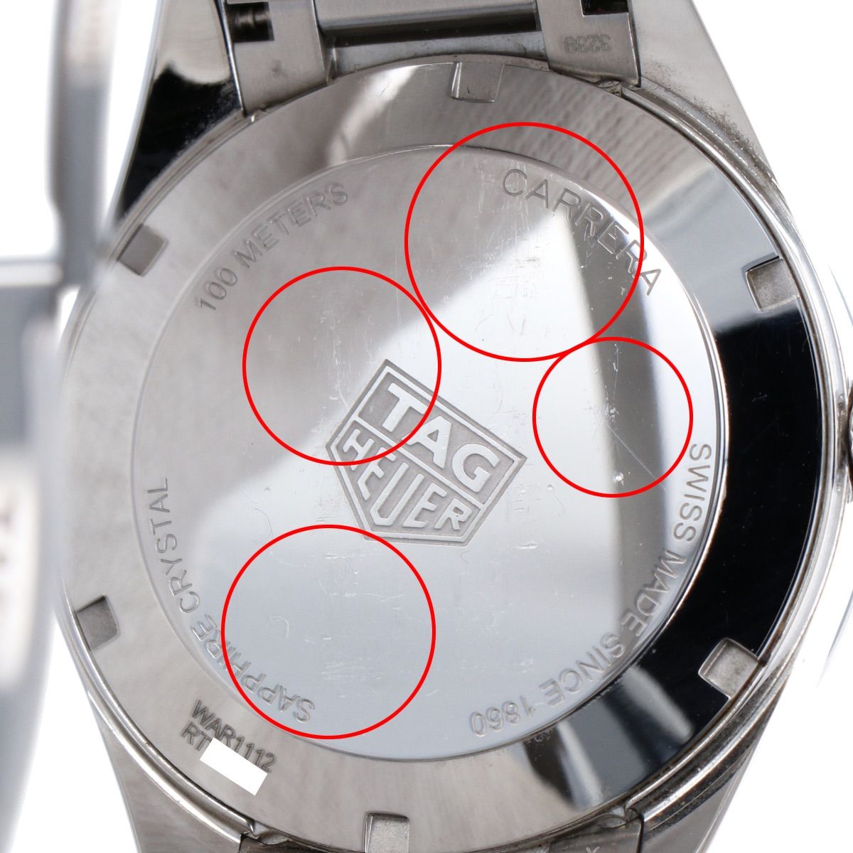 TAG Heuer】 タグホイヤー カレラ デイト クォーツ WAR1112 39mm SS 