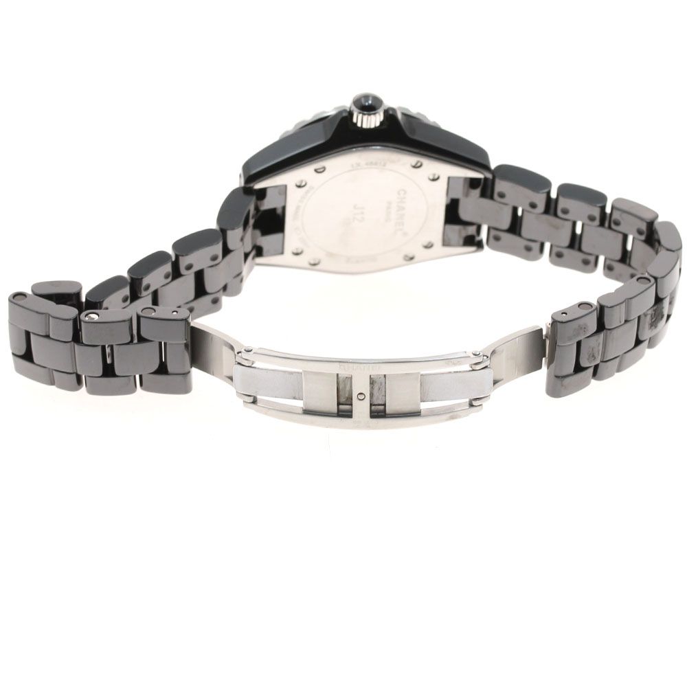 シャネル CHANEL H0682 J12 黒セラミック 33MM クォーツ レディース