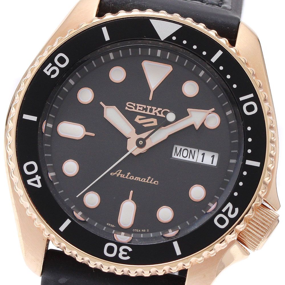 メンズ 【美品】SEIKO 5スポーツ 4R36-07G0 自動巻き 稼働品 腕時計
