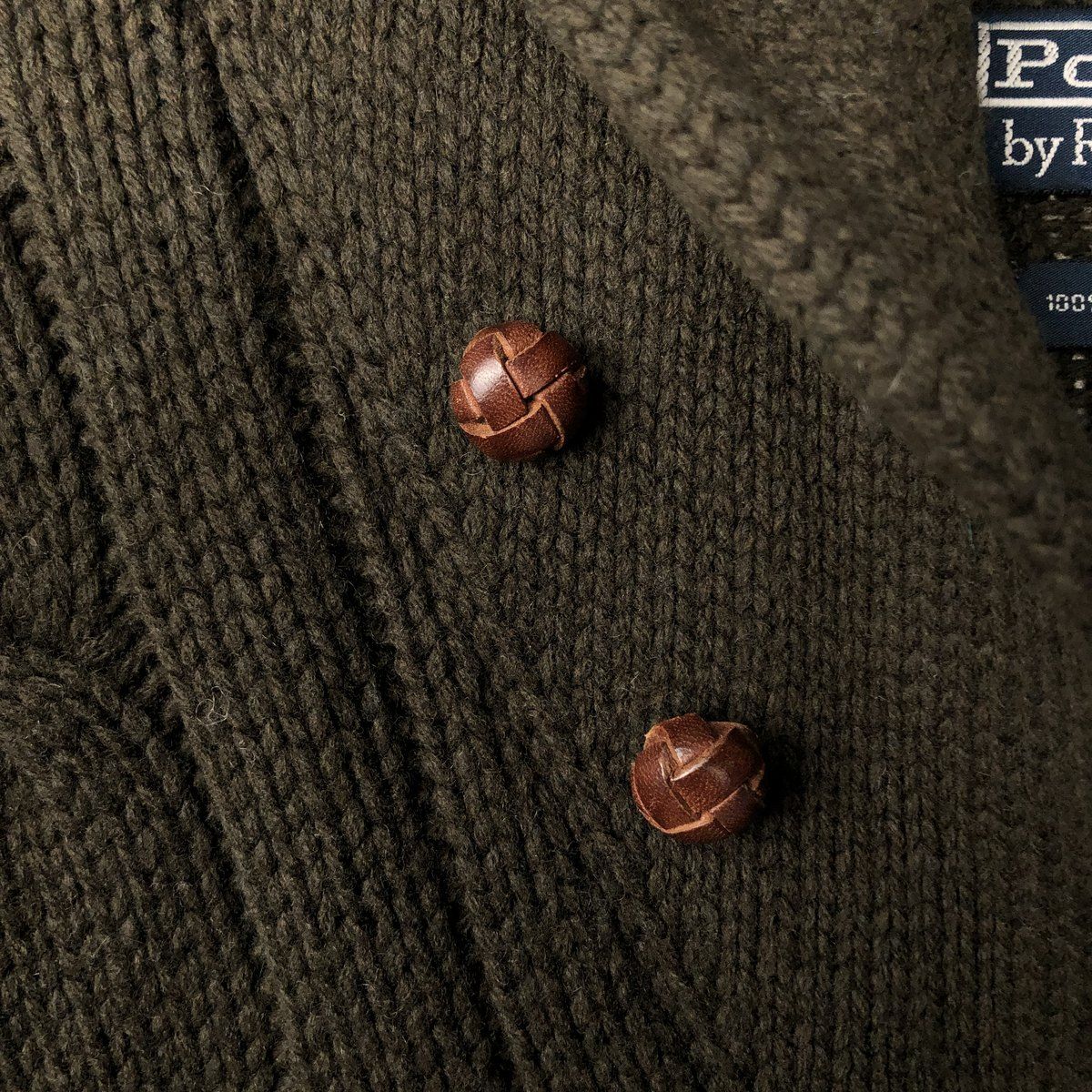 古着 ラルフローレン Ralph Lauren POLO by Ralph Lauren ケーブル編み 