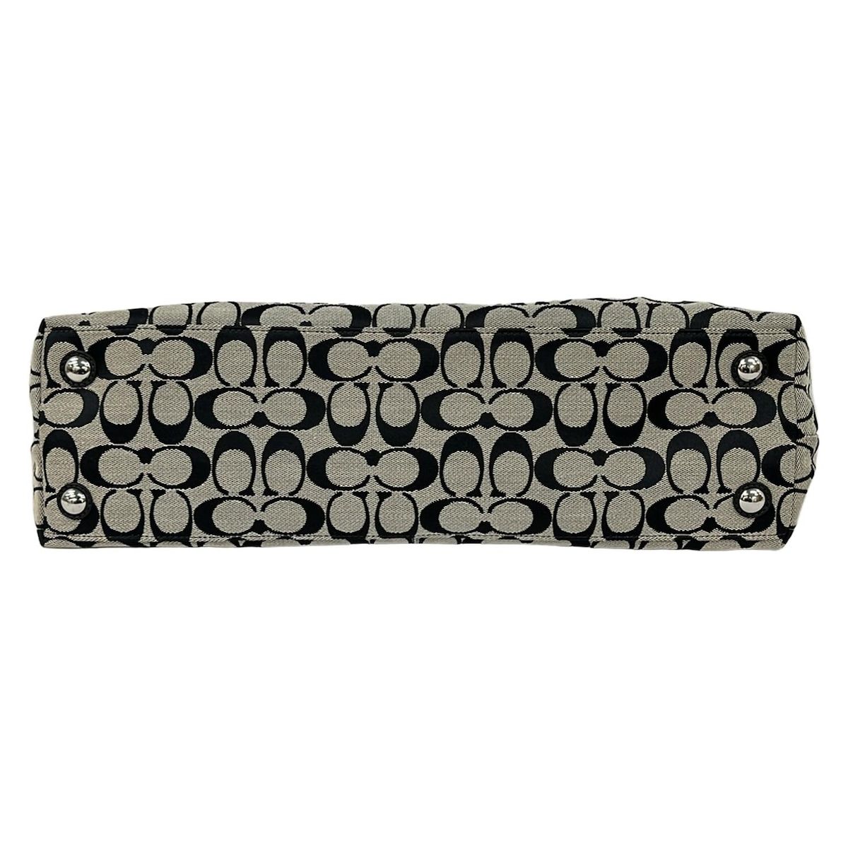 COACH(コーチ) トートバッグ ペネロピ シグネチャー ラージ ショッパー