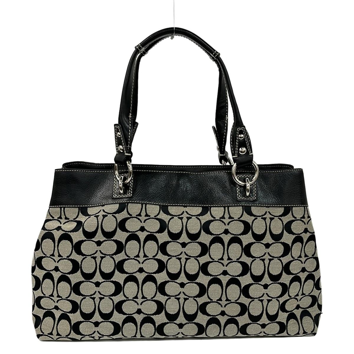 COACH(コーチ) トートバッグ ペネロピ シグネチャー ラージ ショッパー