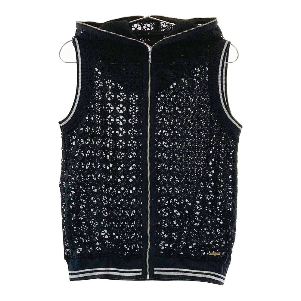 サイズ：S ST ANDREWS セントアンドリュース フード ジップベスト