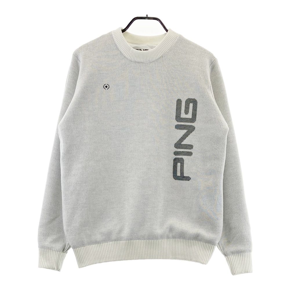 サイズ：LL PING ピン リバーシブル ニットブルゾン グレー系