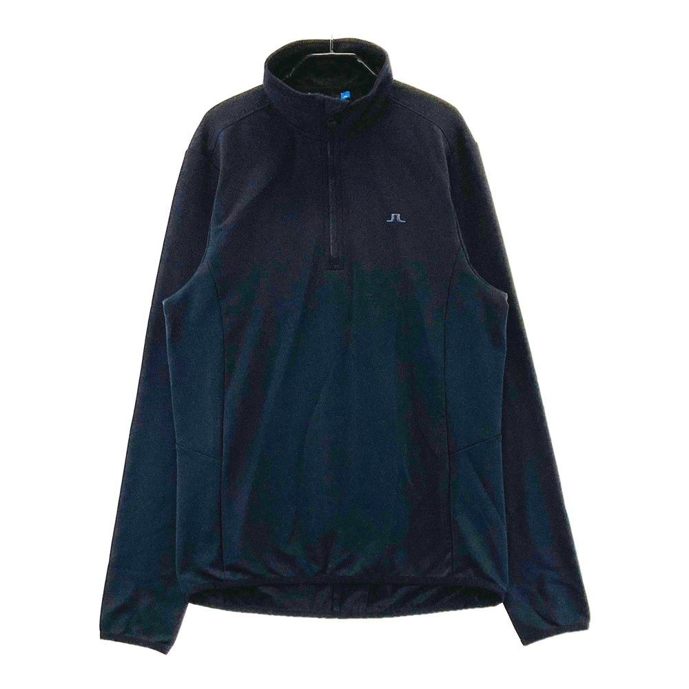 サイズ：M J.LINDEBERG ジェイリンドバーグ ハーフジップ 長袖Tシャツ