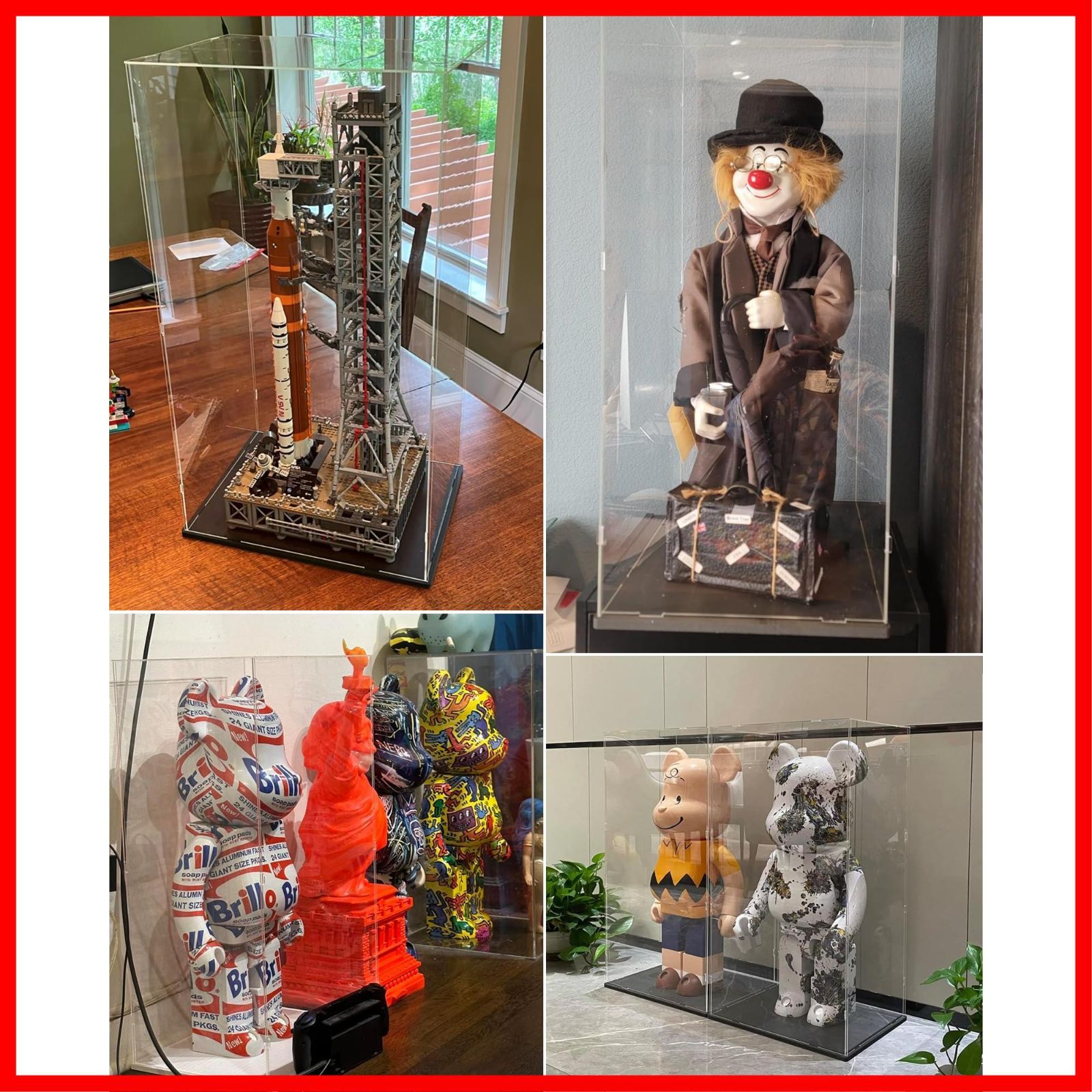 KUBRICK ＆ BE@RBRICK専用ディスプレイケース　21個セット KUBRICK ＆ BE@RBRICK専用ディスプレイケース 21個セット BE@RBRICK