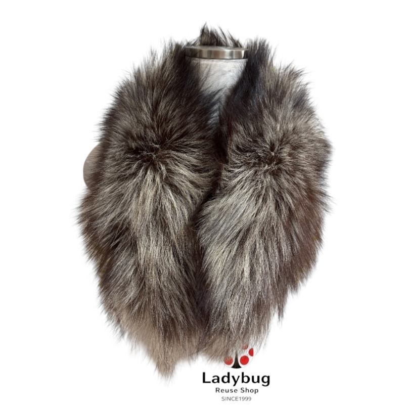 SAGA FOX フォックスファー ショール リアルファー 着物ショール ティ