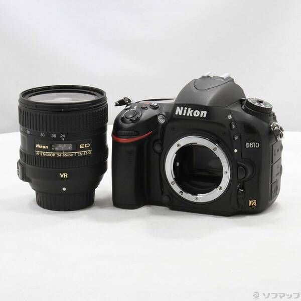 中古品〕 Nikon D610 24-85 VR レンズキット (2426万画素／SDXC)【269