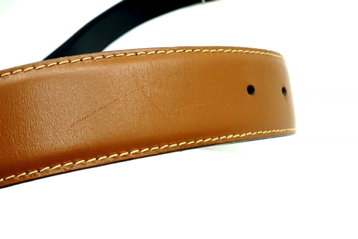 【美品】グッチ　GUCCI ブラウンレザー ベルト 70-28　レディース GUCCI(グッチ) / ベルト/ブラウン/レディース/70・28 036・1046・1004