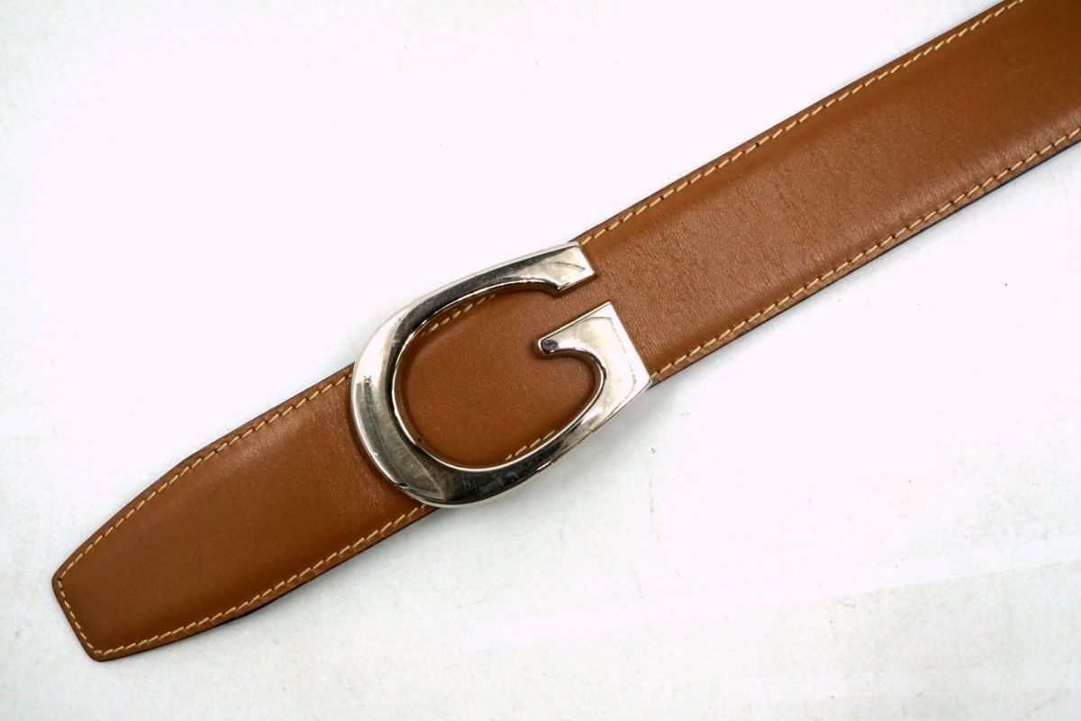【美品】グッチ　GUCCI ブラウンレザー ベルト 70-28　レディース 中古・古着通販】GUCCI (グッチ) ベルト ブラウン｜ブランド・古着通販
