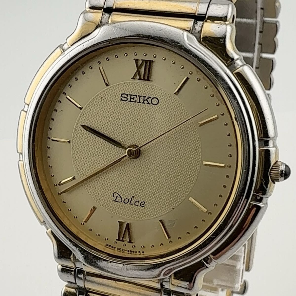 SEIKO 5E31-6B50 セイコー DOLCE ドルチェ クォーツ メンズ 腕時計