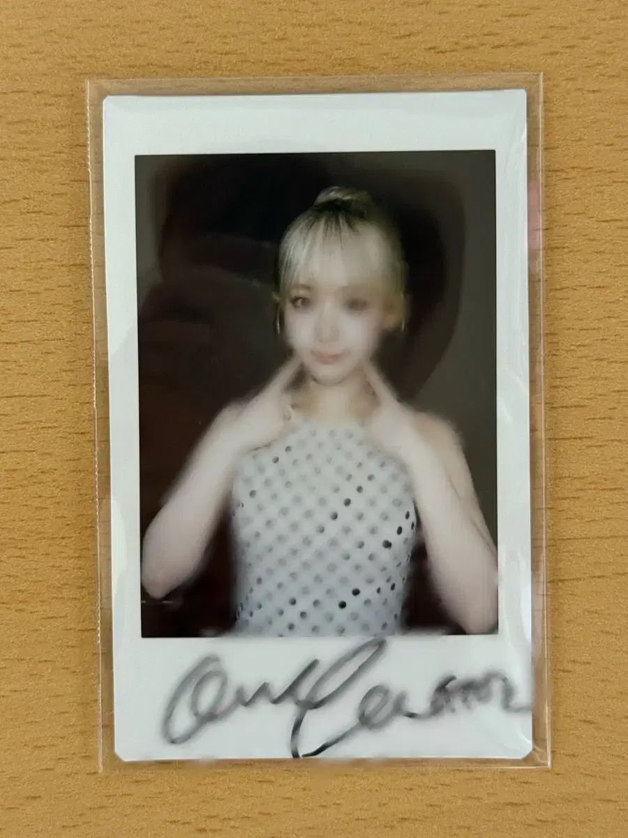 トリプルエス アセンブル25 ユン・ソヨン サイン入りポラロイド サイン