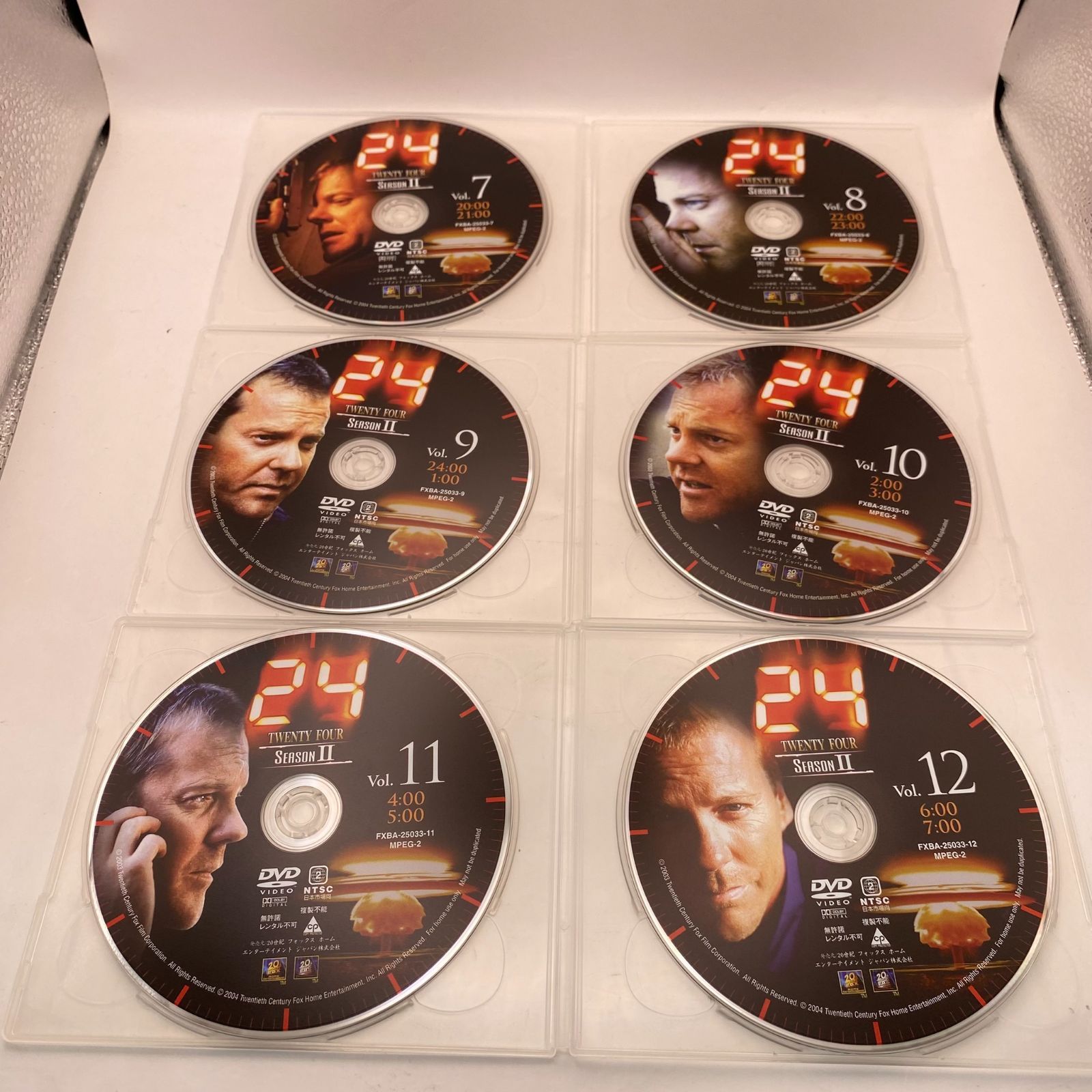 中古】24 TWENTY FOUR SEASON2～8 DVD コンパクトボックス - メルカリ