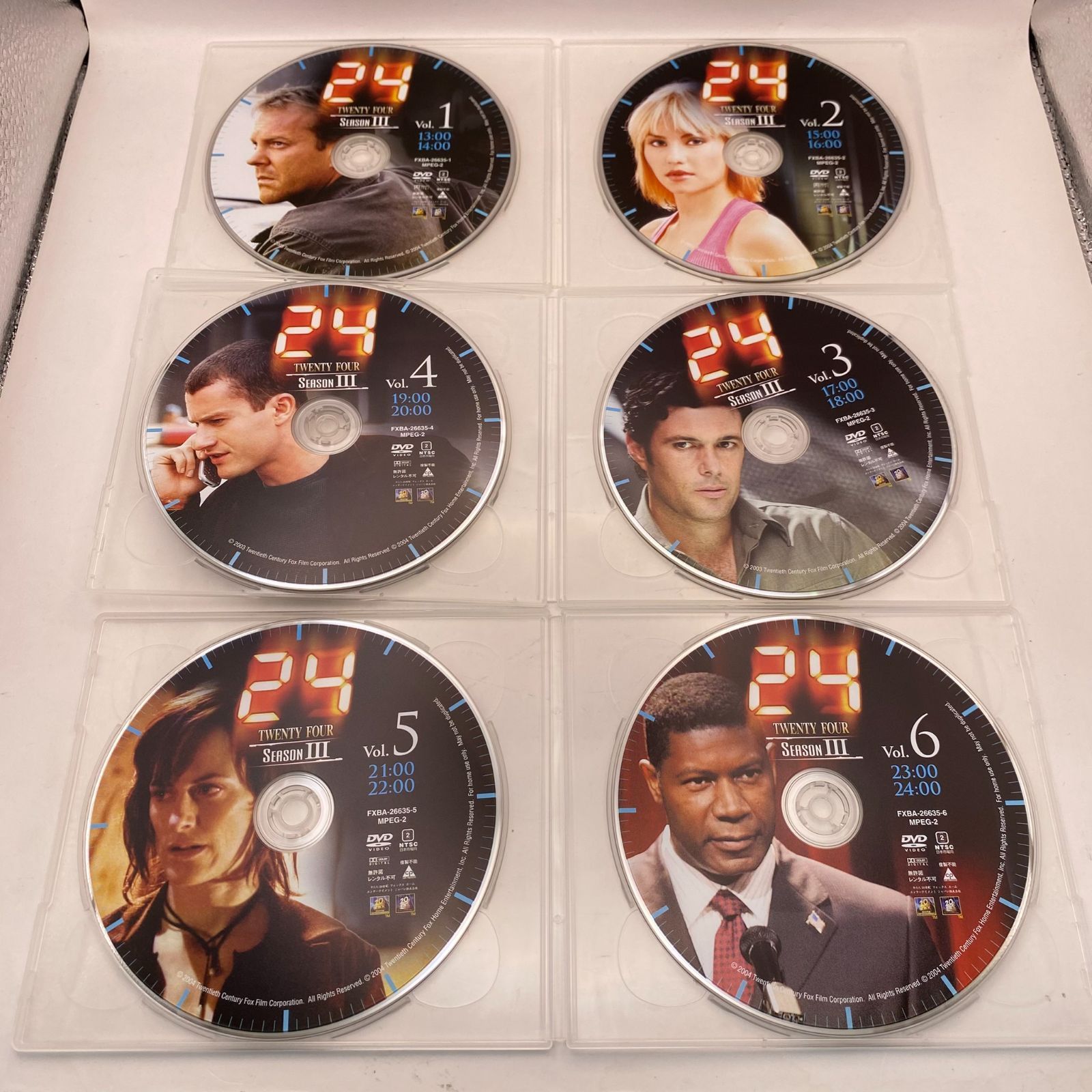 中古】24 TWENTY FOUR SEASON2～8 DVD コンパクトボックス - メルカリ