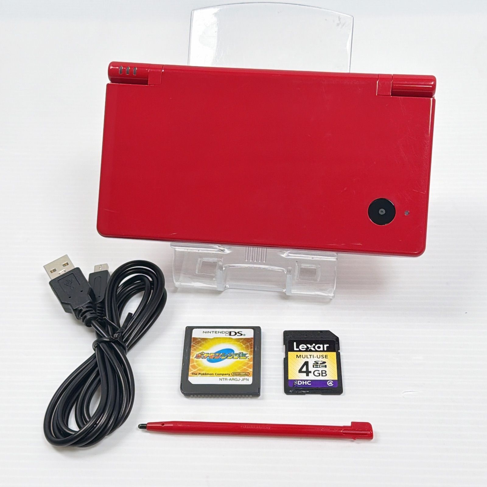 美品 ニンテンドー DSi レッド 遊べるセット 動作確認済み ポケモン