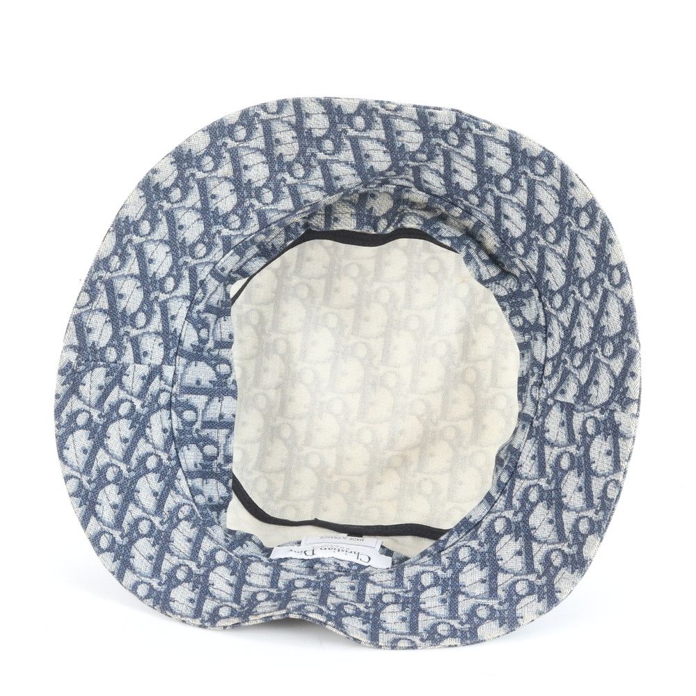 美品 クリスチャンディオール トロッター バケット ハット バケハ 帽子