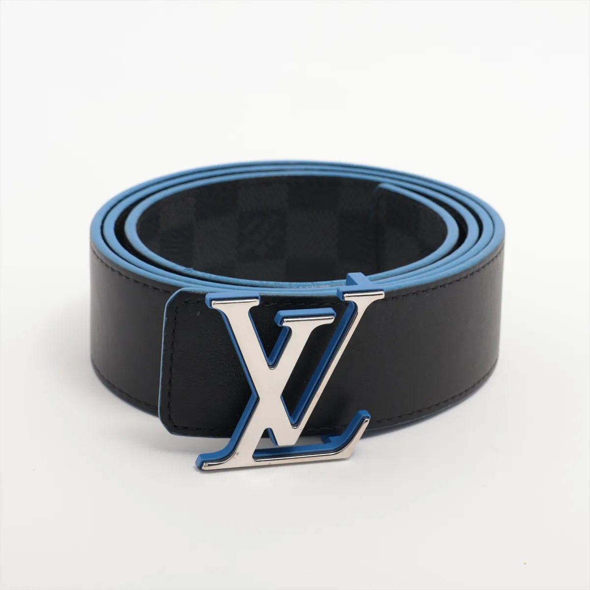 極美品 ルイヴィトン ダミエ グラフィット リバーシブル サンチュール