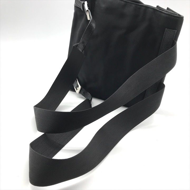 美品 GUCCI グッチ ナイロン キャンバス レザー ジャッキー シルバー