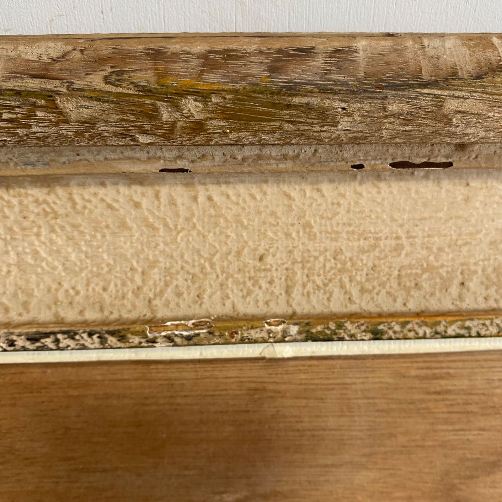 アンティーク 木製 額縁 フレーム ガラス アート ディスプレイ y539