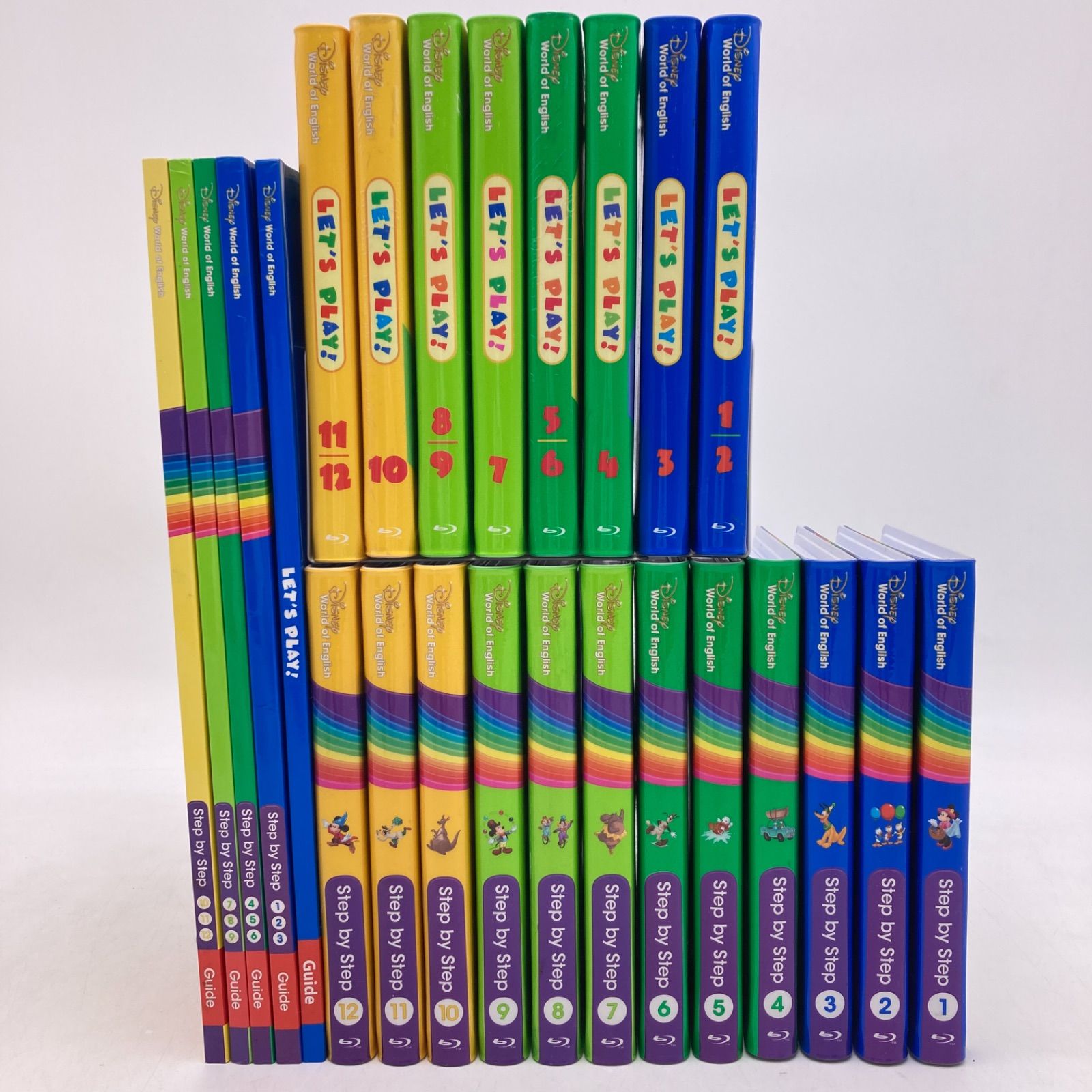 ステップバイステップ レッツプレイ ブルーレイ ディズニー英語