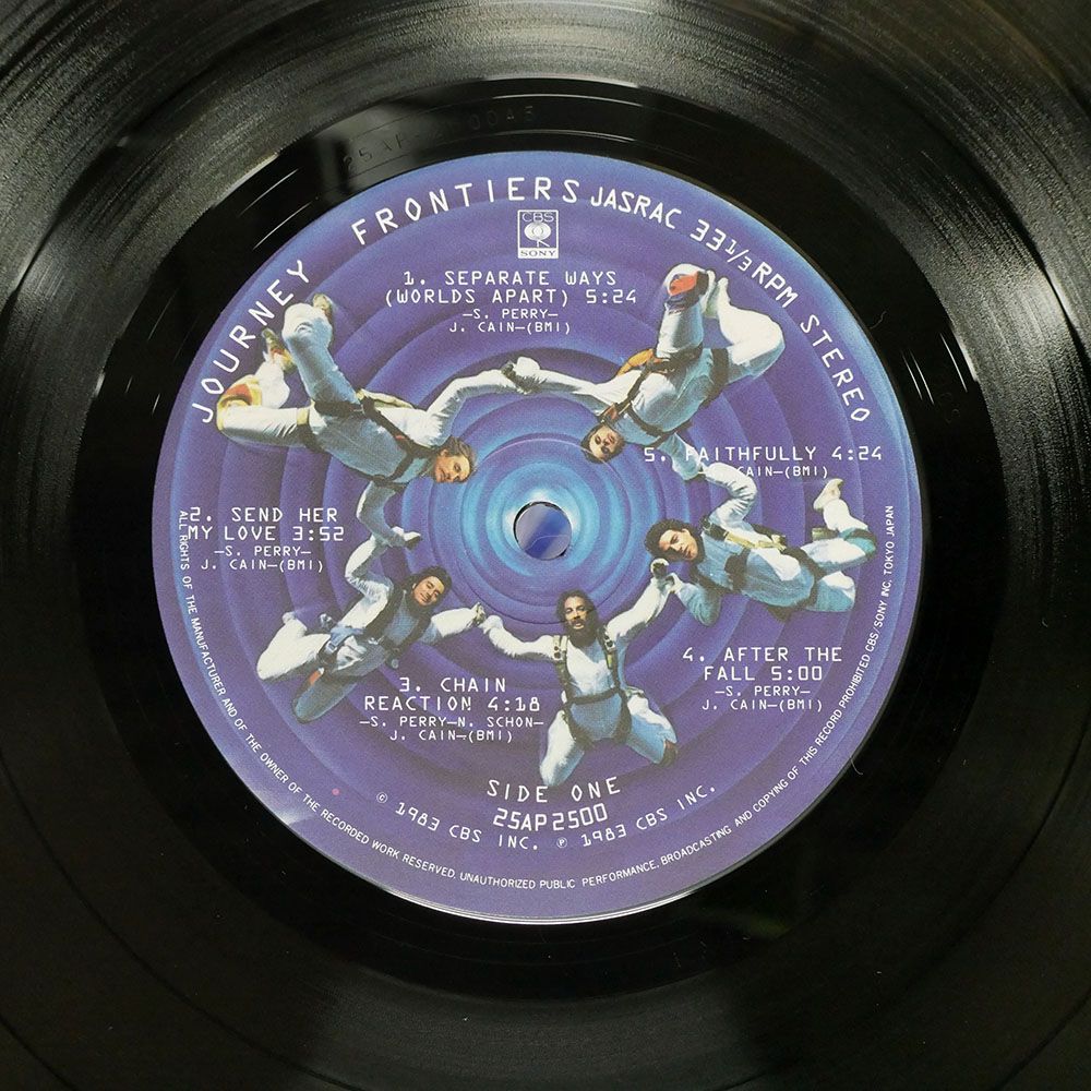 国内盤 JOURNEY/FRONTIERS/CBS/SONY 25AP2500 LP - メルカリ