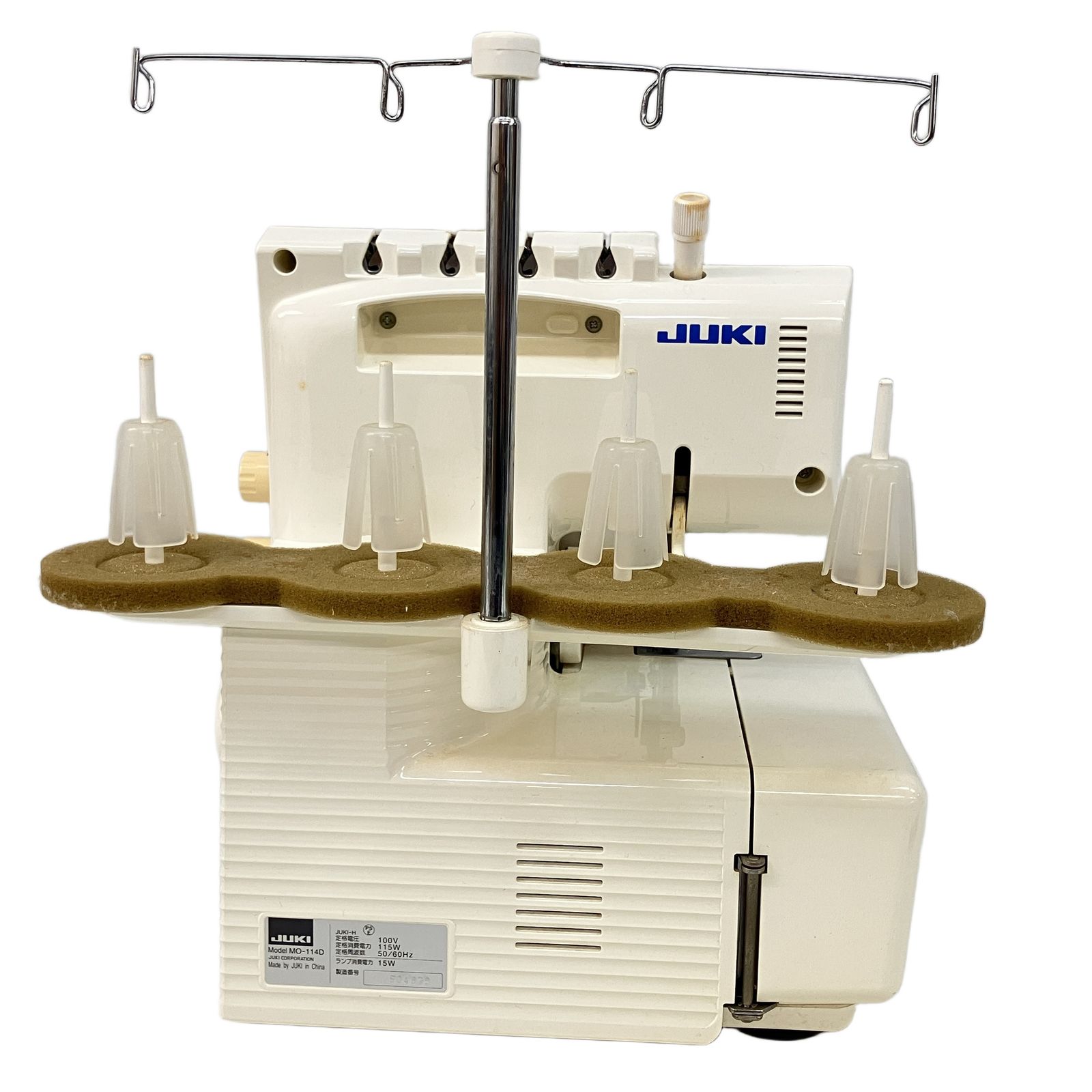 JUKI MO-114D ロックミシン 2本針 4本糸 手芸 裁縫 家電 ジューキ 