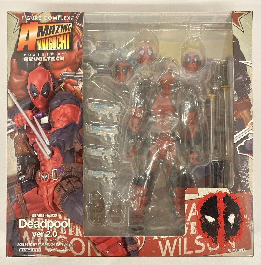 海洋堂 AMAZING YAMAGUCHI DEADPOOL / VER 2.0 025 - メルカリ