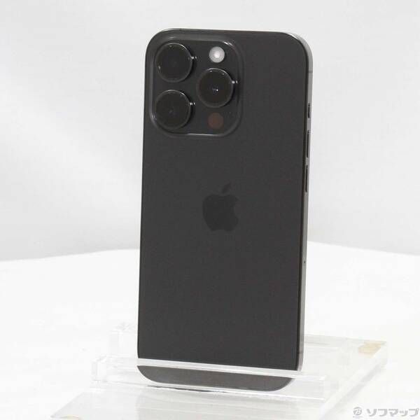 中古品〕 iPhone15 Pro 256GB ブラックチタニウム MTUC3J／A SIMフリー