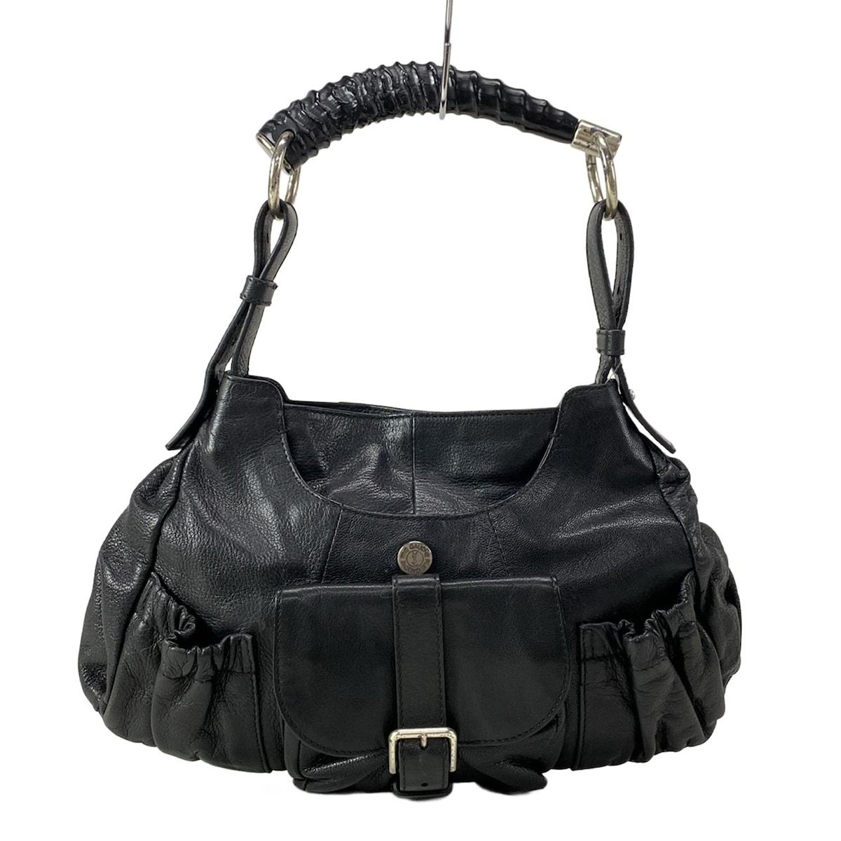 【鑑定済み】イヴサンローラン リヴゴーシュ モンバサ ハンドバッグ レザー YvesSaintLaurent rivegauche (YSL)(イヴサンローランリヴゴーシュ